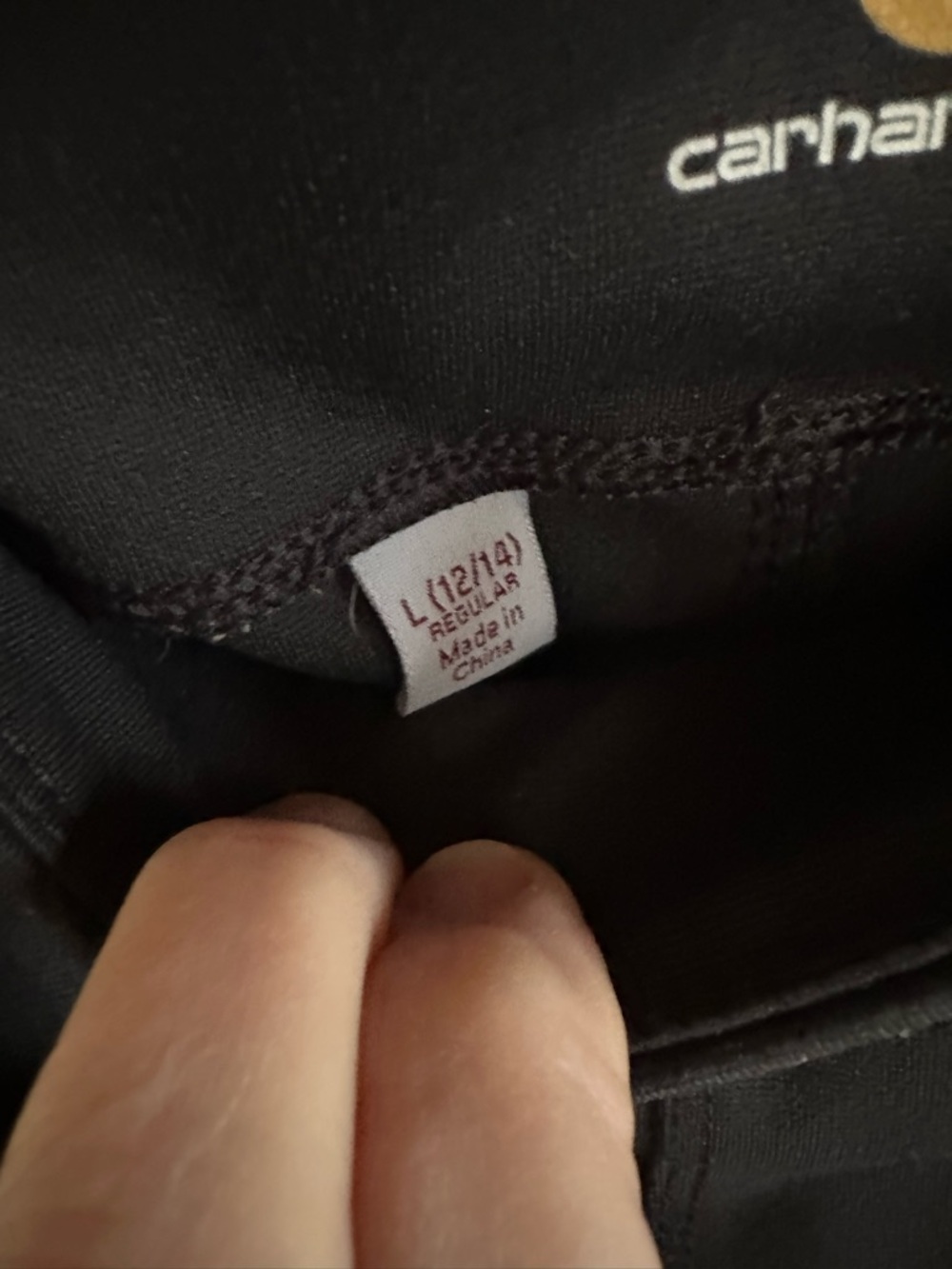 Carhartt Slim Fit Force Utility Leggings L Black - Picture 3 of 4